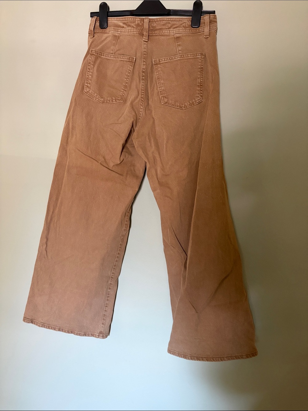 Universal Thread Sailor Wide Leg Light Brown Jeans 8 - Picture 4 of 6